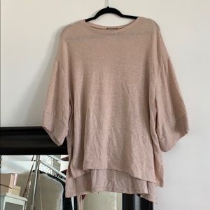 Zara flowy sweater top